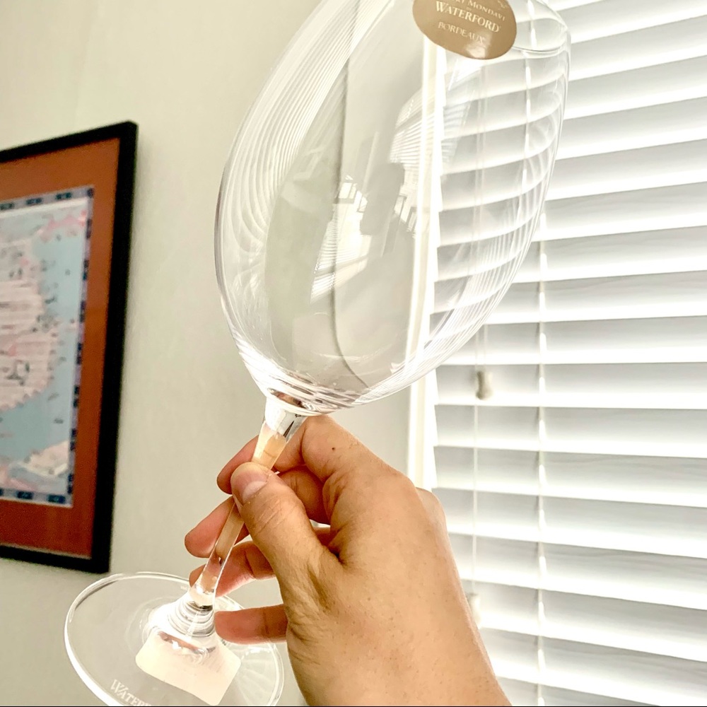 NWT 🍷 Robert Mondavi by Waterford Bordeaux Glasses - Pair